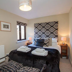 Tethera holiday cottage double bedroom